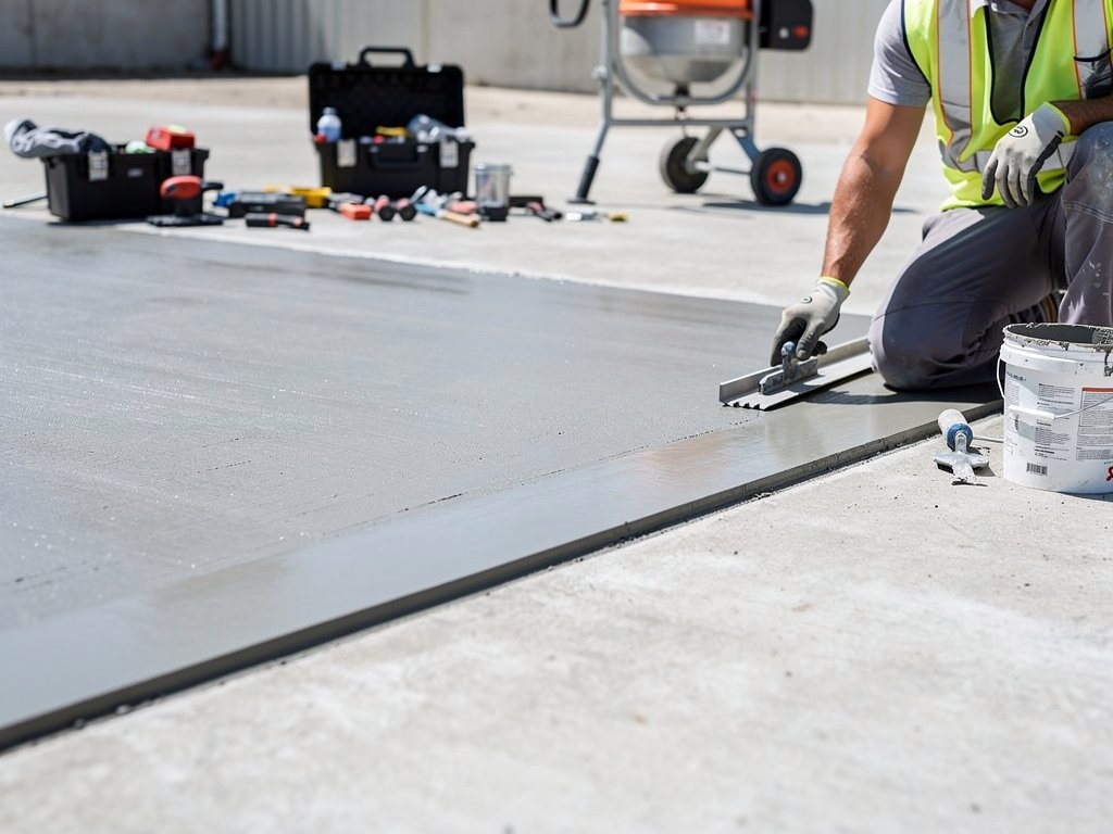 Concrete repair work